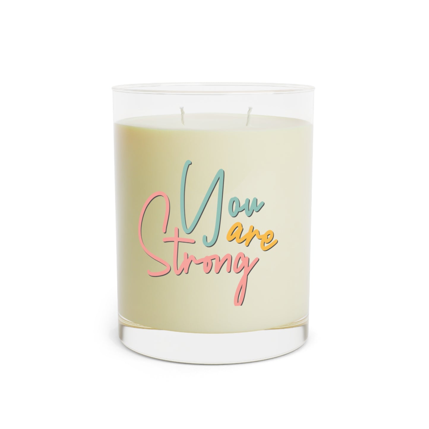 Inspirational Scented Candle – You Are Strong, 11oz