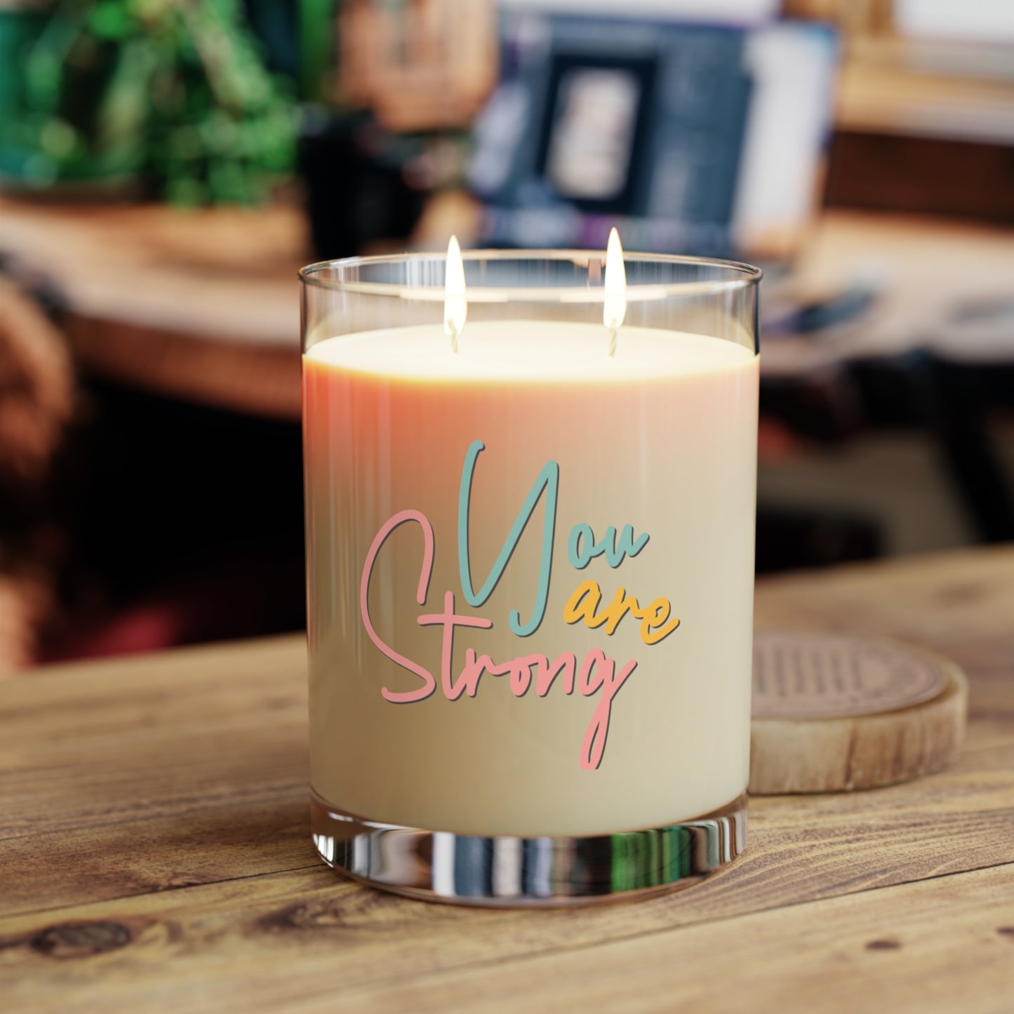 Inspirational Scented Candle – You Are Strong, 11oz